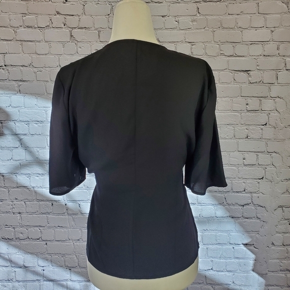 BCBGENERATION Womans D Ring Top Black sz. XS - Picture 7 of 7